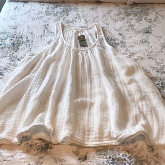 Lou & Grey racer back tank top NWT size large petite - Picture 1 of 5